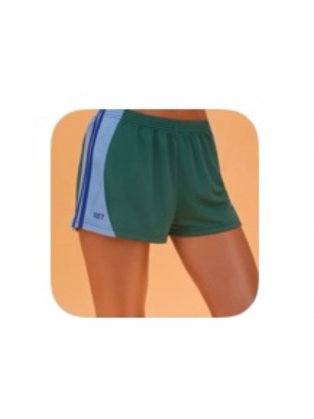 SET Active sport stripe shorts- olé